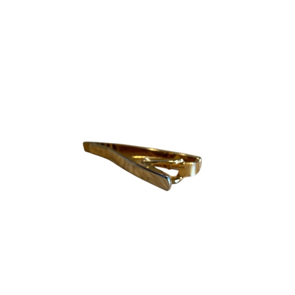 Celine Gold and .925 Silver Tie Clip 2 - Picture 2 of 4